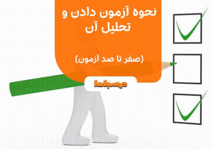 نحوه آزمون دادن و تحلیل آن