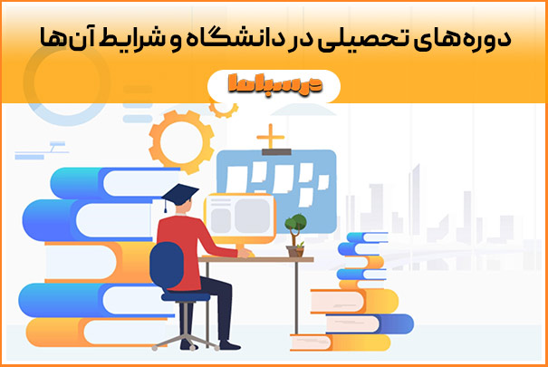 دوره‌های تحصیلی در دانشگاه و شرایط آن‌ها